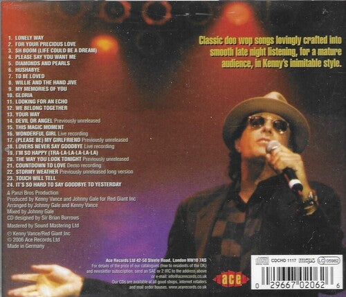 Kenny Vance - Banda sonora de la era del doo wop - Una colección de Kenny Vance (CD)