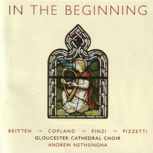 the album cover for Britten/Copland/Finzi/Copland - In the Beginning