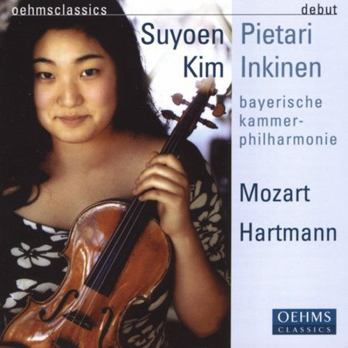 the album cover for Mozart/Hartmann - Concerto Funebre for Violin & Orchestra