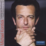 the album cover for Michael Korstick - Plays Beethoven & Haydn