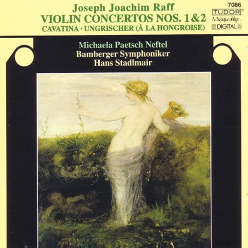 the album cover for J. RAFF - Violin Concertos 1&2