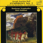 the album cover for J. RAFF - Symphony 2