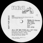 9.9 : All Of Me For All Of You (12", Promo)