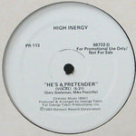 High Inergy : He's A Pretender (12", Promo)