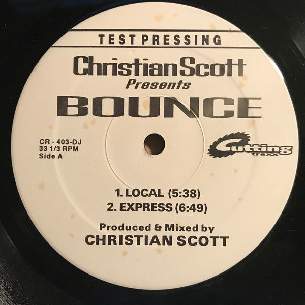 Christian Scott : Bounce The EP (12", TP)