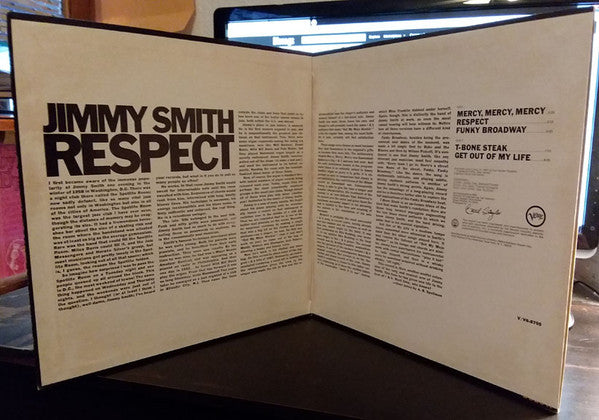 Jimmy Smith : Respect (LP, Album, MGM)