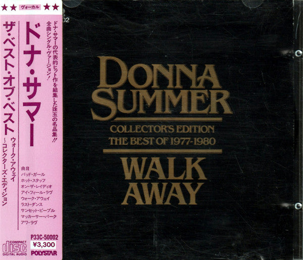 Donna Summer : Walk Away - Collector's Edition (The Best Of 1977-1980) (CD, Comp)