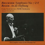 the album cover for Carl Schuricht - Carl Schuricht Conducts Bruckner & Reger in Hamburg