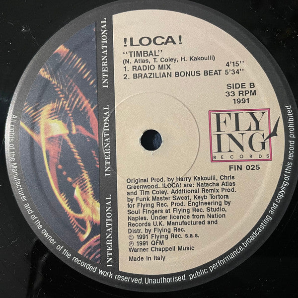 !Loca! : Timbal (12")