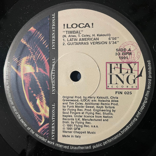 !Loca! : Timbal (12")