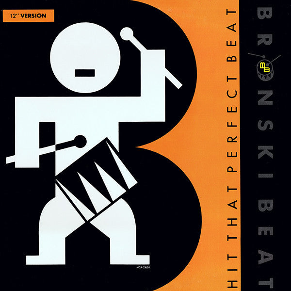 Bronski Beat : Hit That Perfect Beat (12" Version) (12", Pin)