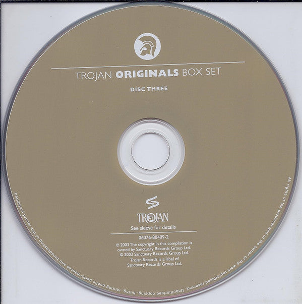 Various : Trojan Originals Box Set (3xCD, Comp, Ltd + Box)