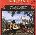 the album cover for R. SCHUMANN - Clarinet Works