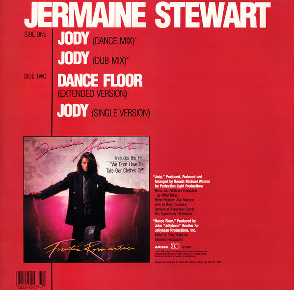 Jermaine Stewart : Jody (12")