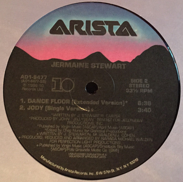 Jermaine Stewart : Jody (12")