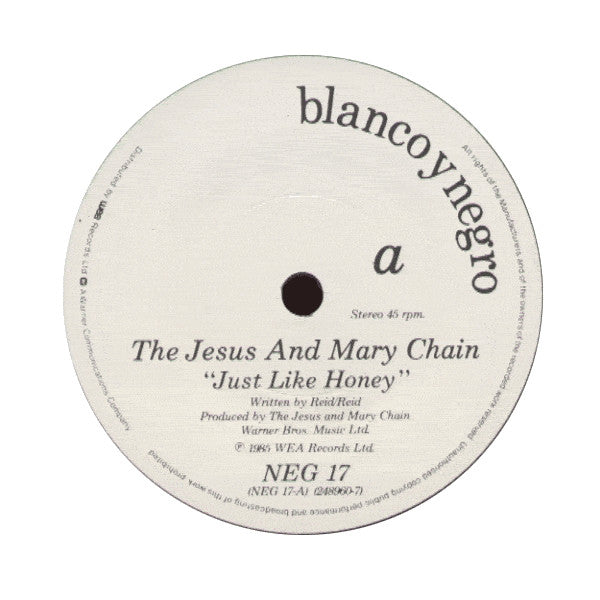 The Jesus And Mary Chain : Just Like Honey (2x7", Single, Ltd, Gat)