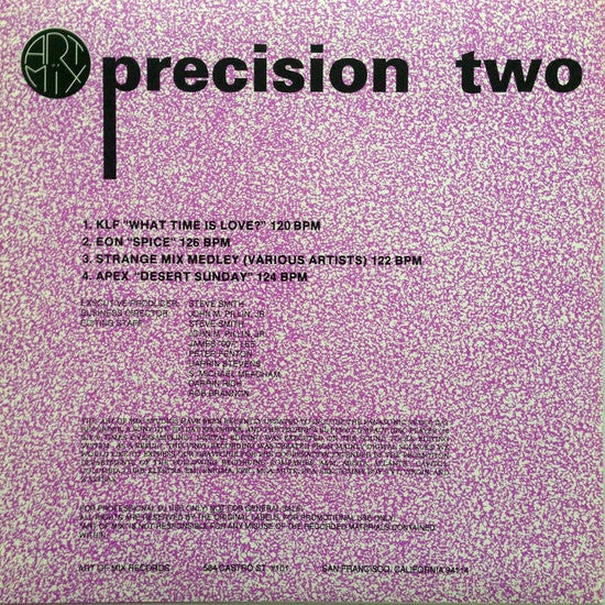 Various : Precision Two (12", P/Mixed, Promo)