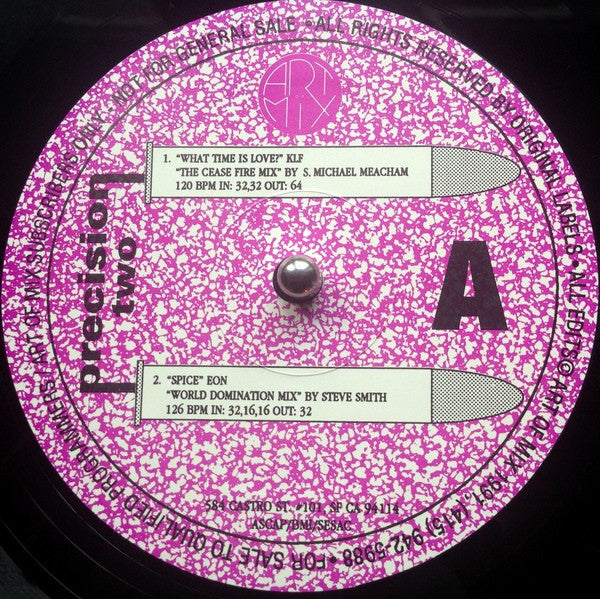 Various : Precision Two (12", P/Mixed, Promo)