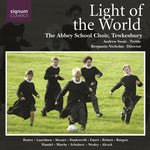the album cover for Tewkesbury Abbey Choir - Light of the World