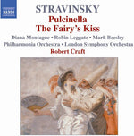 the album cover for Robert Craft - Pulcinella / Fairy's Kiss