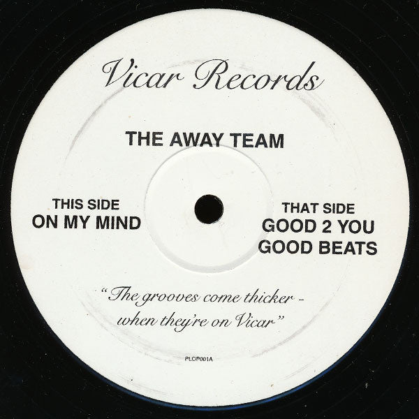 The Away Team (3) : On My Mind (12")