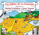 the album cover for MICHEL GALABRU - Les Fables De La Fontaine, Vol. 2