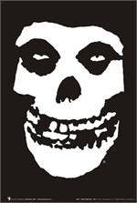 Misfits Skull Poster - 24" X 36"