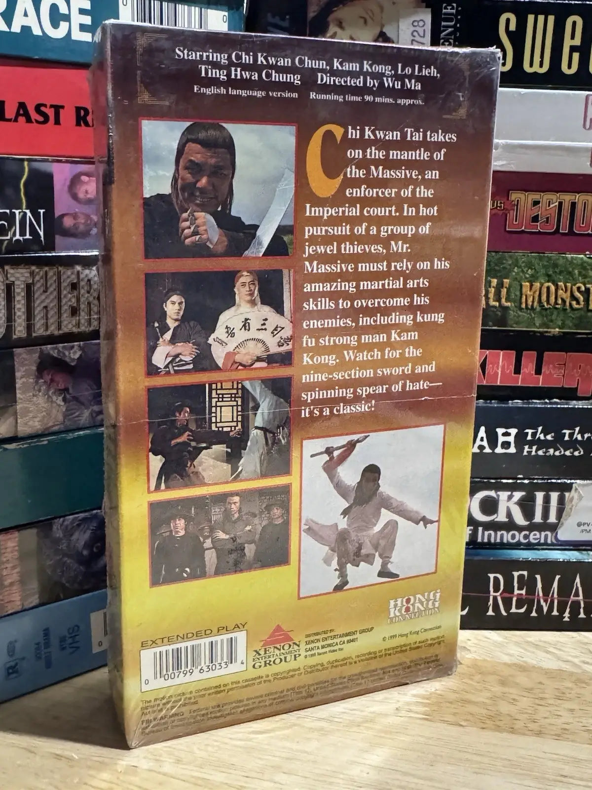 MASSIVE / WU TANG FORBIDDEN TREASURES sealed Movie VHS Tape