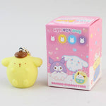 Sanrio Mood Lighting Characters Figure Key RIng Zipper Charm