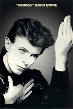 David Bowie Heroes Poster - 24" x 36"