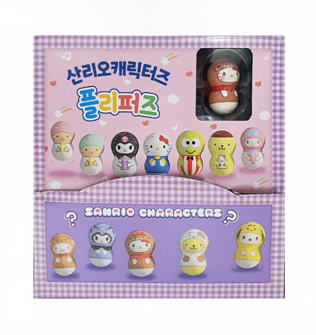 Paquete de juguetes coleccionables aleatorios Flipperz de personajes de Sanrio