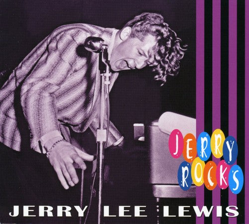 the album cover for Jerry Lee Lewis - Rocks [Import]