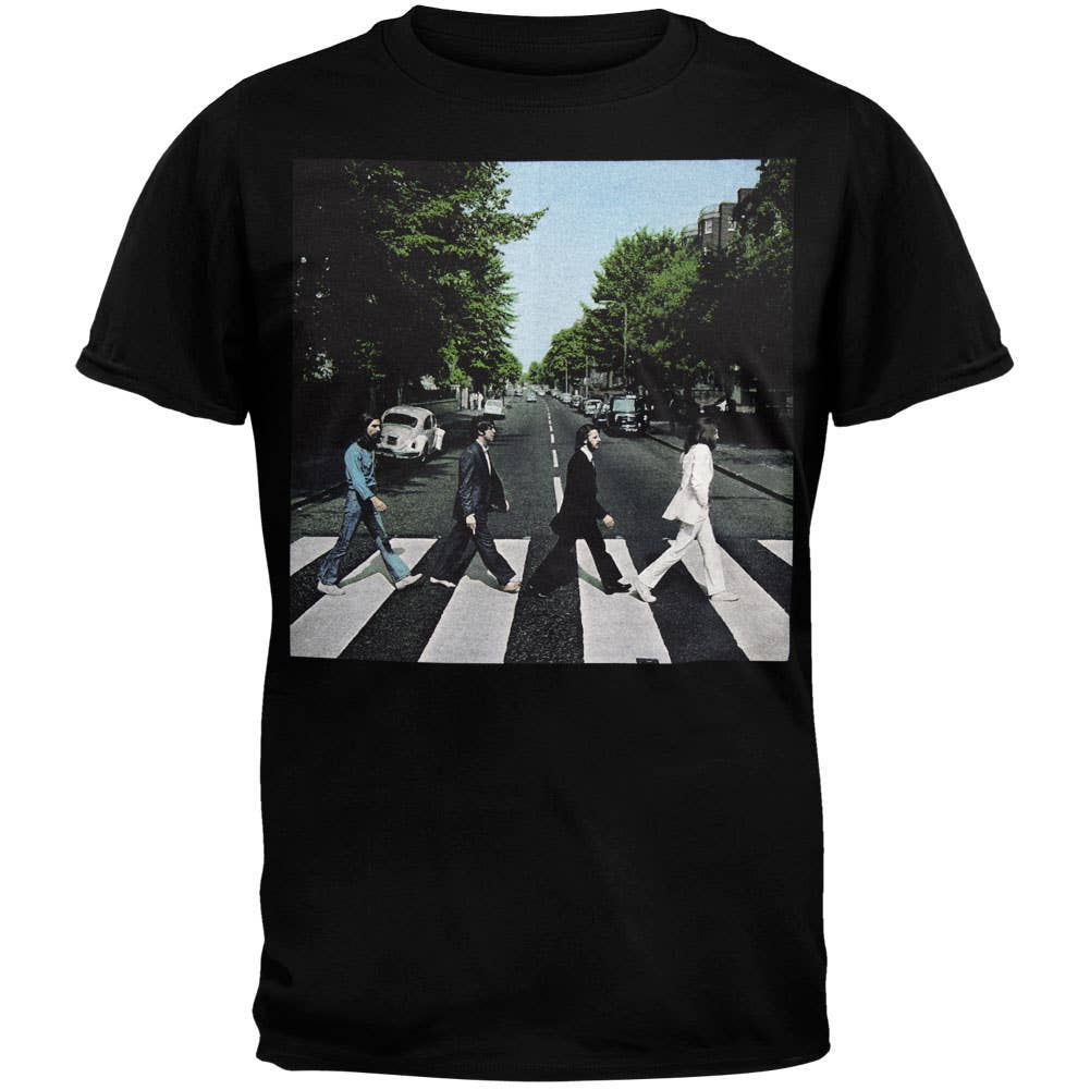 The Beatles - Abbey Road Large Photo Men's T Shirt
