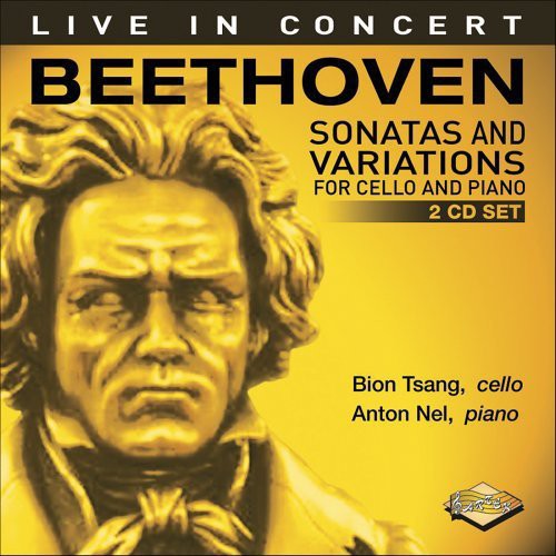 the album cover for Bion Tsang - Sonatas & Variations for Cello & Piano