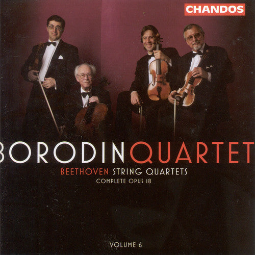 the album cover for Borodin String Quartet - Complete String Quartets Op 18