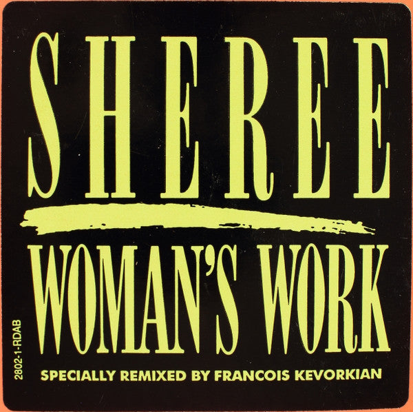 Sheree* : Woman's Work (12", Promo)