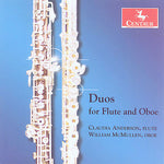 the album cover for Mozart/Jacob/Migot/Bozza - Duos for Flute & Oboe