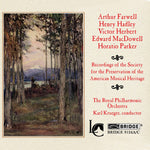 the album cover for Karl Krueger - American Orchestral Masterpieces