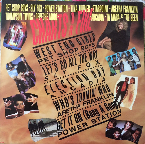 Various : Charts On Fire (12", Album, Comp)