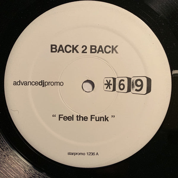 Back 2 Back (11) : Feel The Funk (12", Promo)