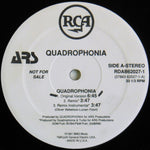 Quadrophonia : Quadrophonia (12", Maxi, Promo)