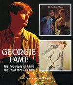 the album cover for Georgie Fame - Two Faces Of Fame/Third Face Of Fame [Import]