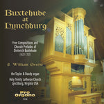the album cover for D. BUXTEHUDE - Buxtehude at Lynchburg