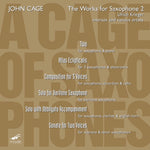the album cover for Ulrich Krieger - Cage of Saxophones 2