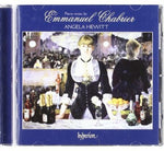 the album cover for E. CHABRIER - Piano Music