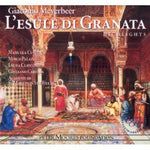 the album cover for Manuela Custer - L'esule Di Granata - Highlights
