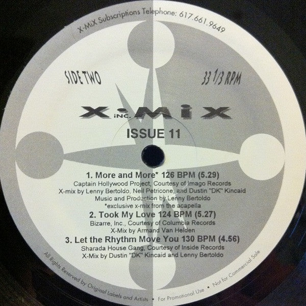 Various : X-Mix Issue Eleven (12", Comp, Promo)