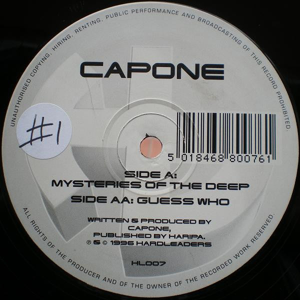 Capone : Mysteries Of The Deep / Guess Who (12")