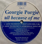 Georgie Porgie : All Because Of Me (2x12")