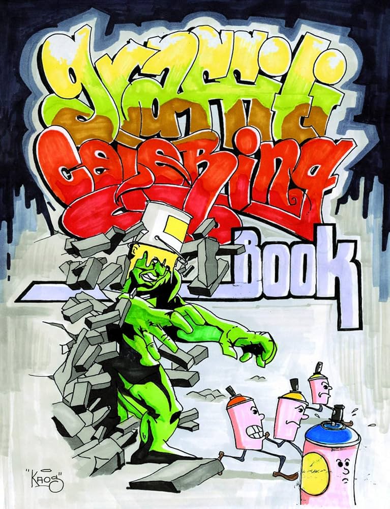 Graffiti Coloring Book